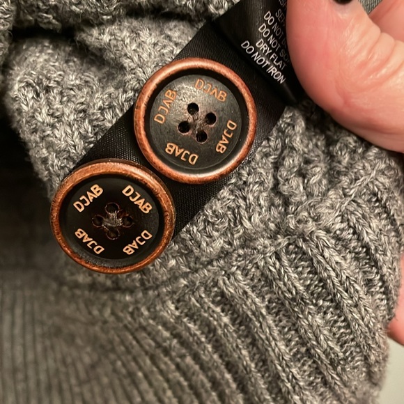 Button up cardigan by DJAB. 100% cotton - Picture 8 of 10